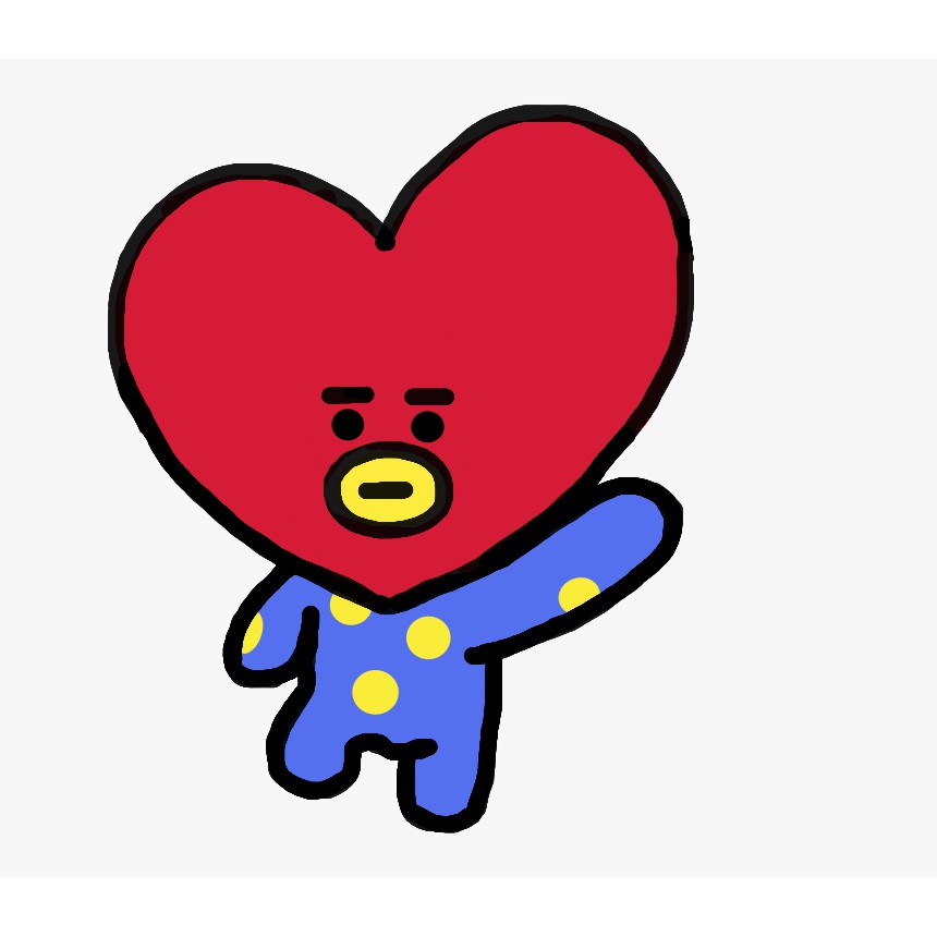 Mug Karakter BT21 LUCU unik (TANPA PO TERMURAH)-tata