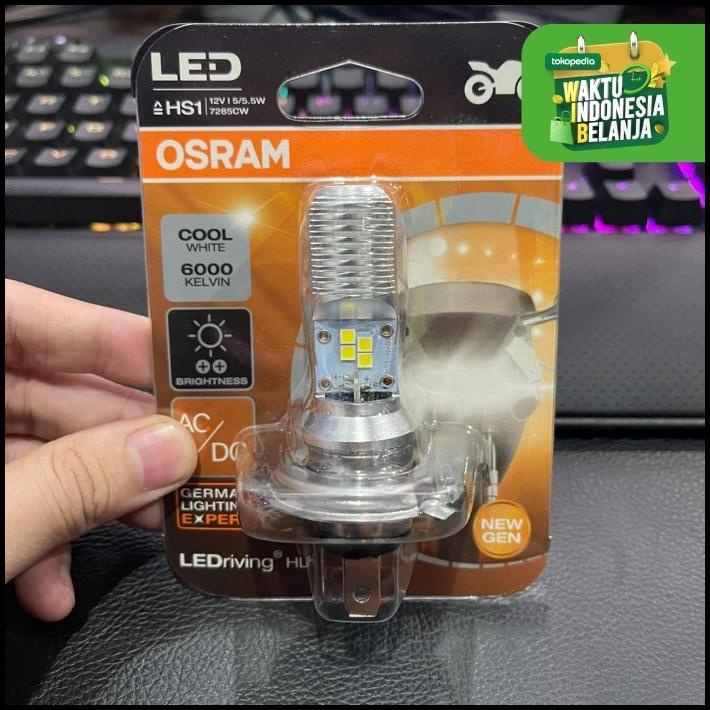 Osram Led Hs1 H4 Lampu Utama Motor K3 Ac/Dc Jamin Pnp Osram New Gen 2