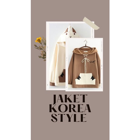 Vallina Outfit - Two Tone Bear Varsity Jacket Jaket Baseball Wanita Korean Style