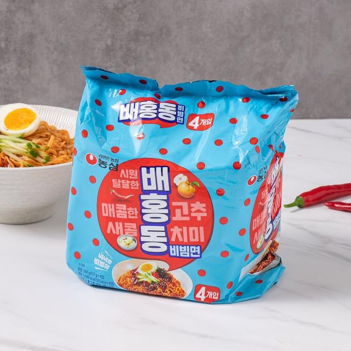 

11.11 PROMO BRAND Nongshim Bae Hong Dong Bibimmyeon Ramen Noodle / Black Shin Ramyun / Stir Fried S
