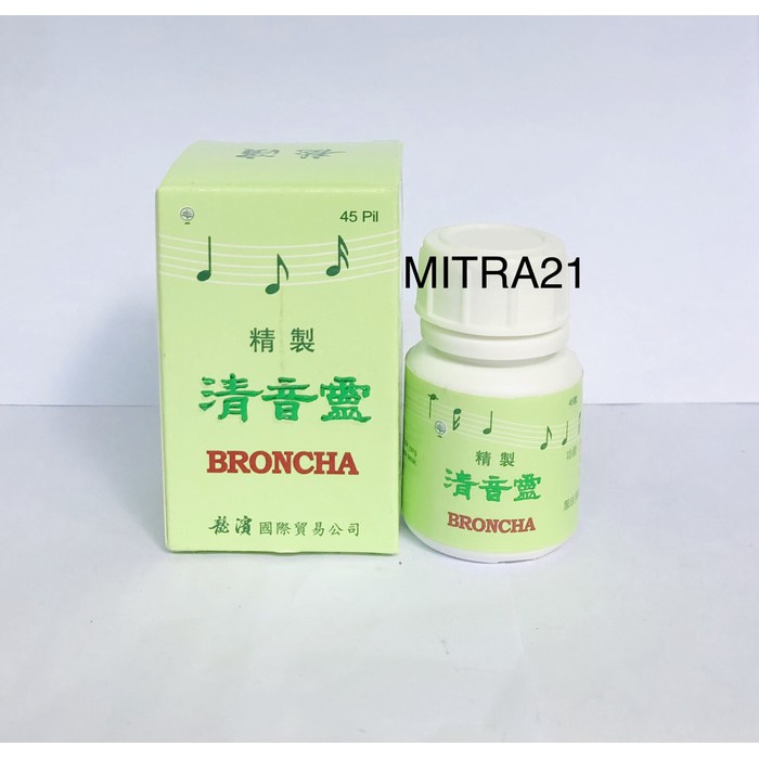 

Super Quality Throat Clearing Pil Broncha Batuk Suara Serak