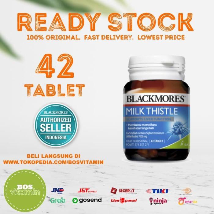 Jual Blackmores Milk Thistle Bpom Kalbe - 42 Tablet | Shopee Indonesia