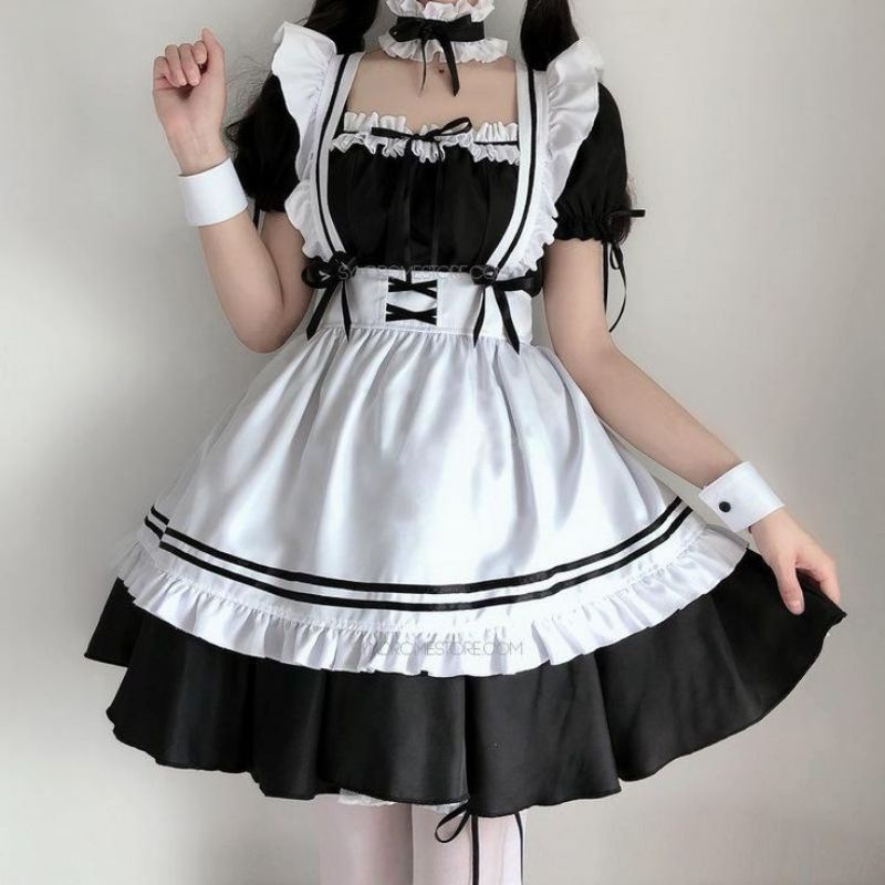 Maid Dress Costume Cosplay