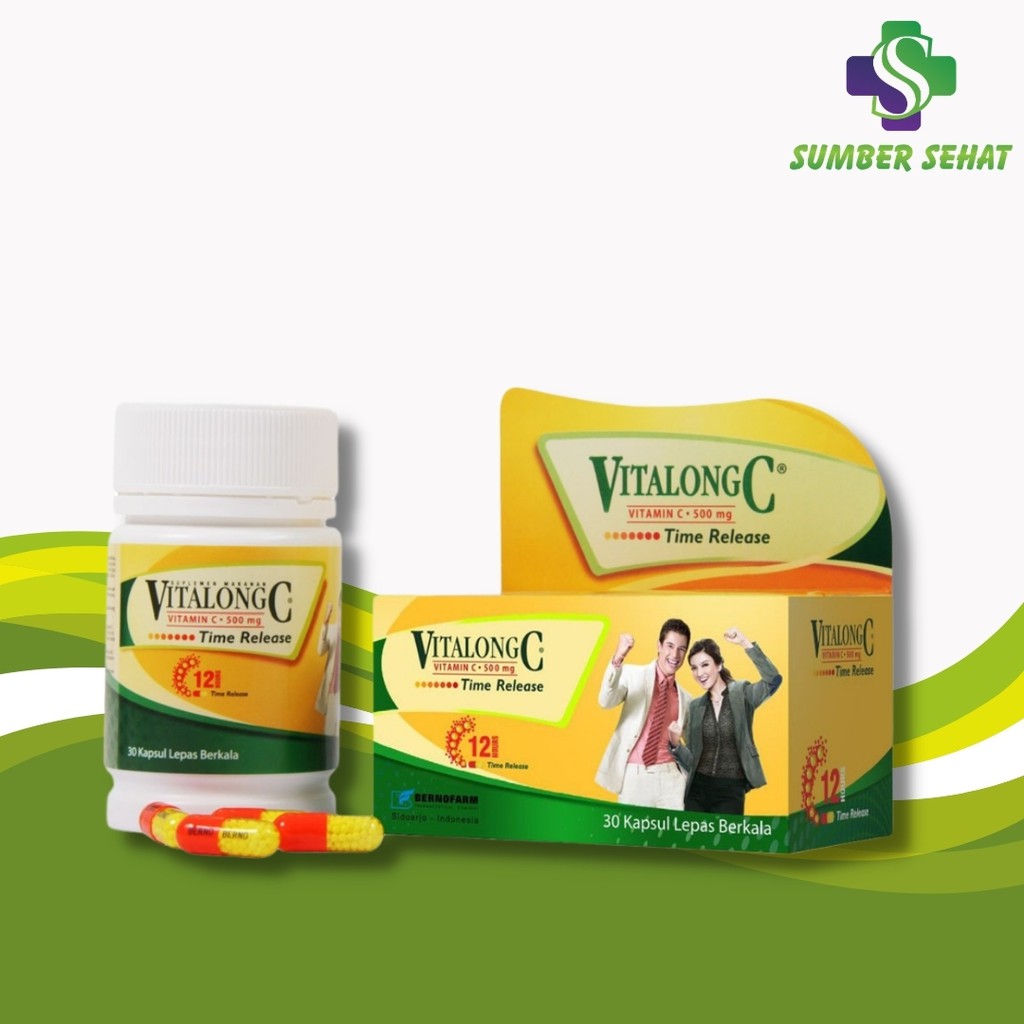 VITALONG C BOTOL 30 KAPSUL