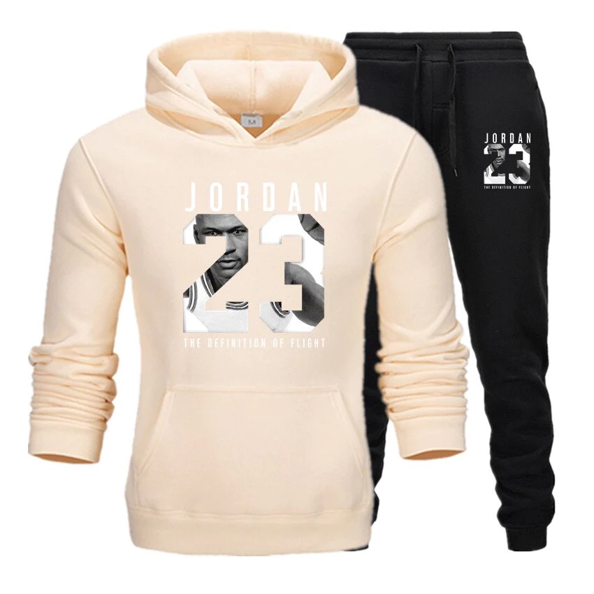 Setelan Celana Jogger &amp; Jumper Hoodie JORDAN23 II Set sweater Hoodie dan Celana Joger Panjang II SIZE ( Pria &amp; Wanita )