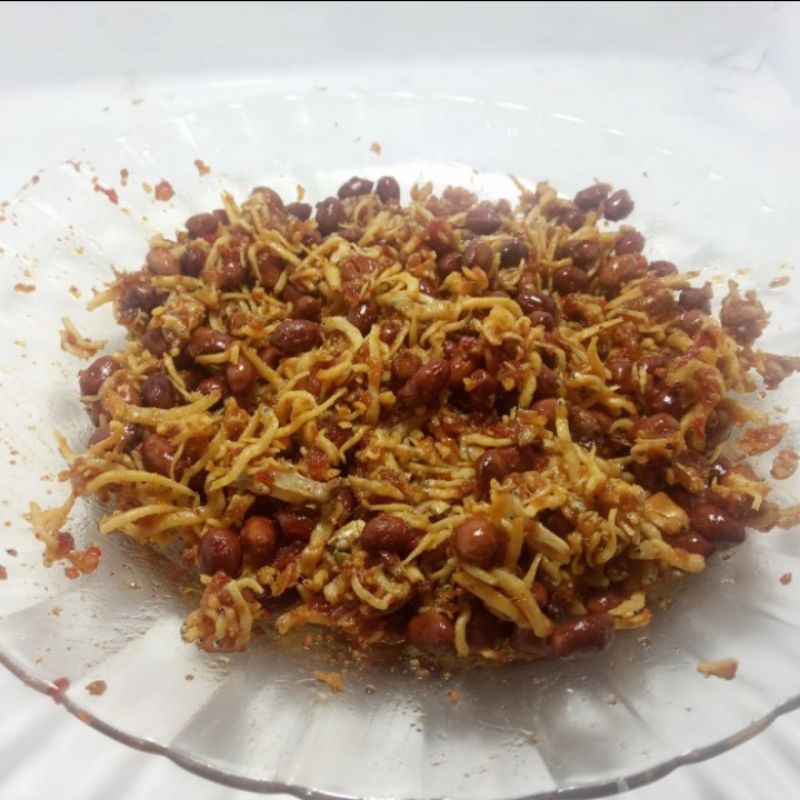 

Teri Kacang (Balado)