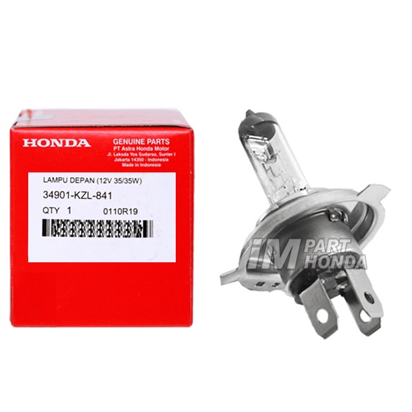 SALE  34901-KZL-841 BOHLAM BOLAM LAMPU DEPAN 12V 35W SCOOPY FI 2012 - 2016 READYY