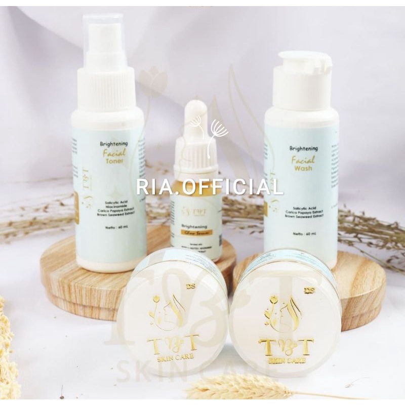 SKINCARE TBT DS BPOM + SERUM BRIGHTENING GLOW ORIGINAL