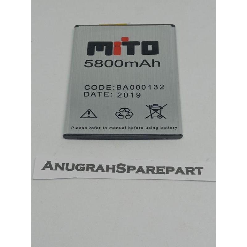 BATERAI BATTERY MITO A990 MITO A880 BA-000132 ORIGINAL