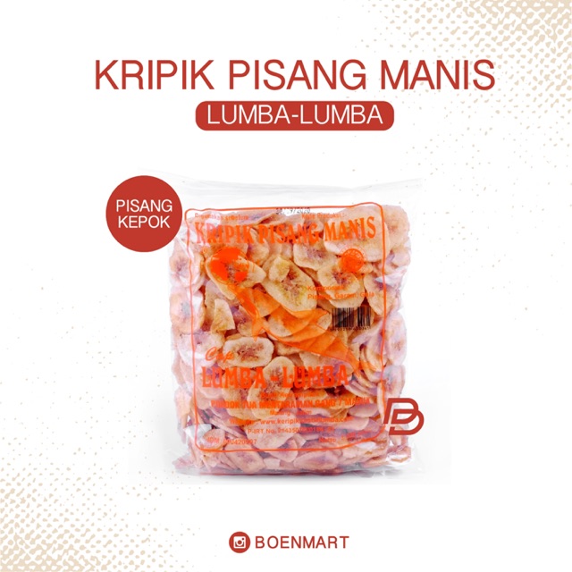 

Kripik Pisang Manis Lumba-Lumba