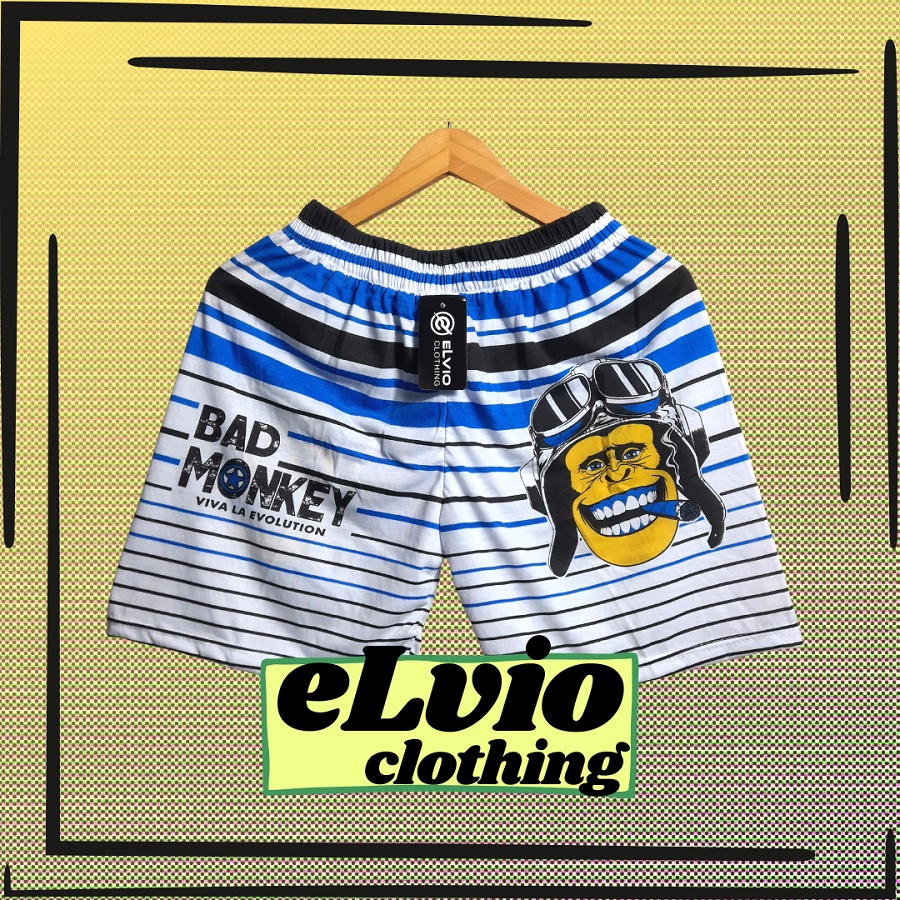 Celana boxer distro premium elvio clothing | Celana pendek | Celana distro