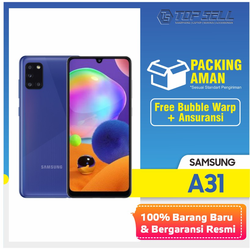 SAMSUNG A31 6+128GB | 8+128GB GARANSI RESMI SEIN [TERBARU]
