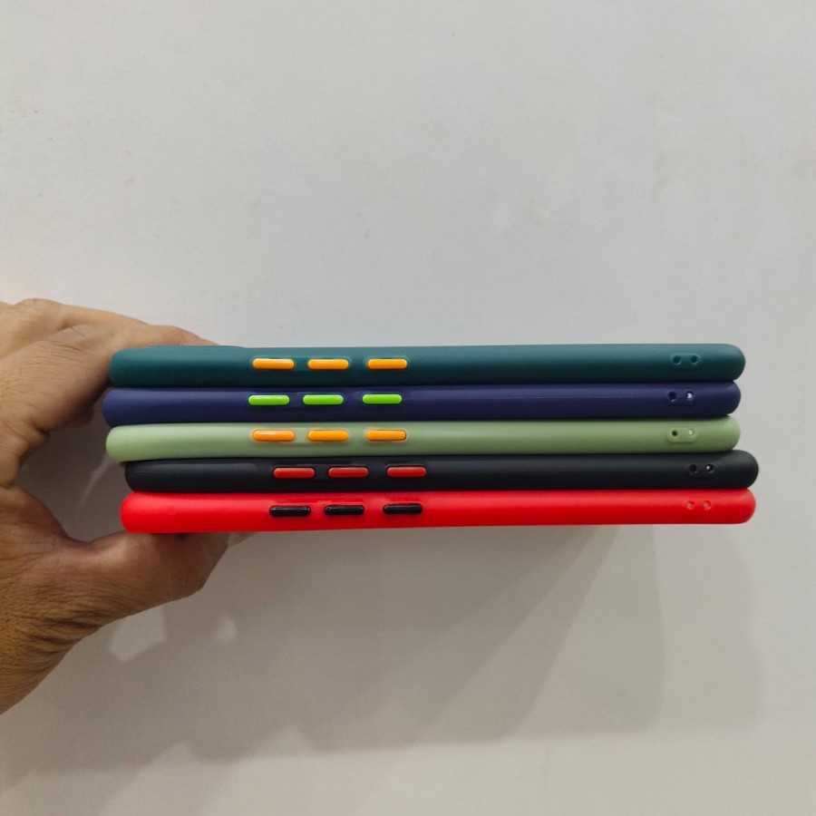 Case Oppo A15 Sofcase Candy Macaron Protective Camera - HIJAU LUMUT