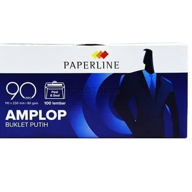 

Terbaru! AMPLOP PUTIH PANJANG NO. 90 MERK PAPERLINE !!