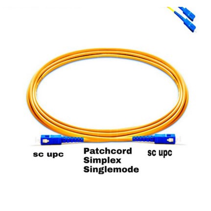 itstore KABEL FIBER OPTIK PATCHCORD SC SC atau SC UPC SC UPC 3m 5m 10m 20m