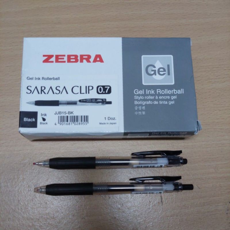 

(PCS) Pulpen Zebra Sarasa 0.7 JJB15 / Pulpen Gel Sarasa Clip 0.7