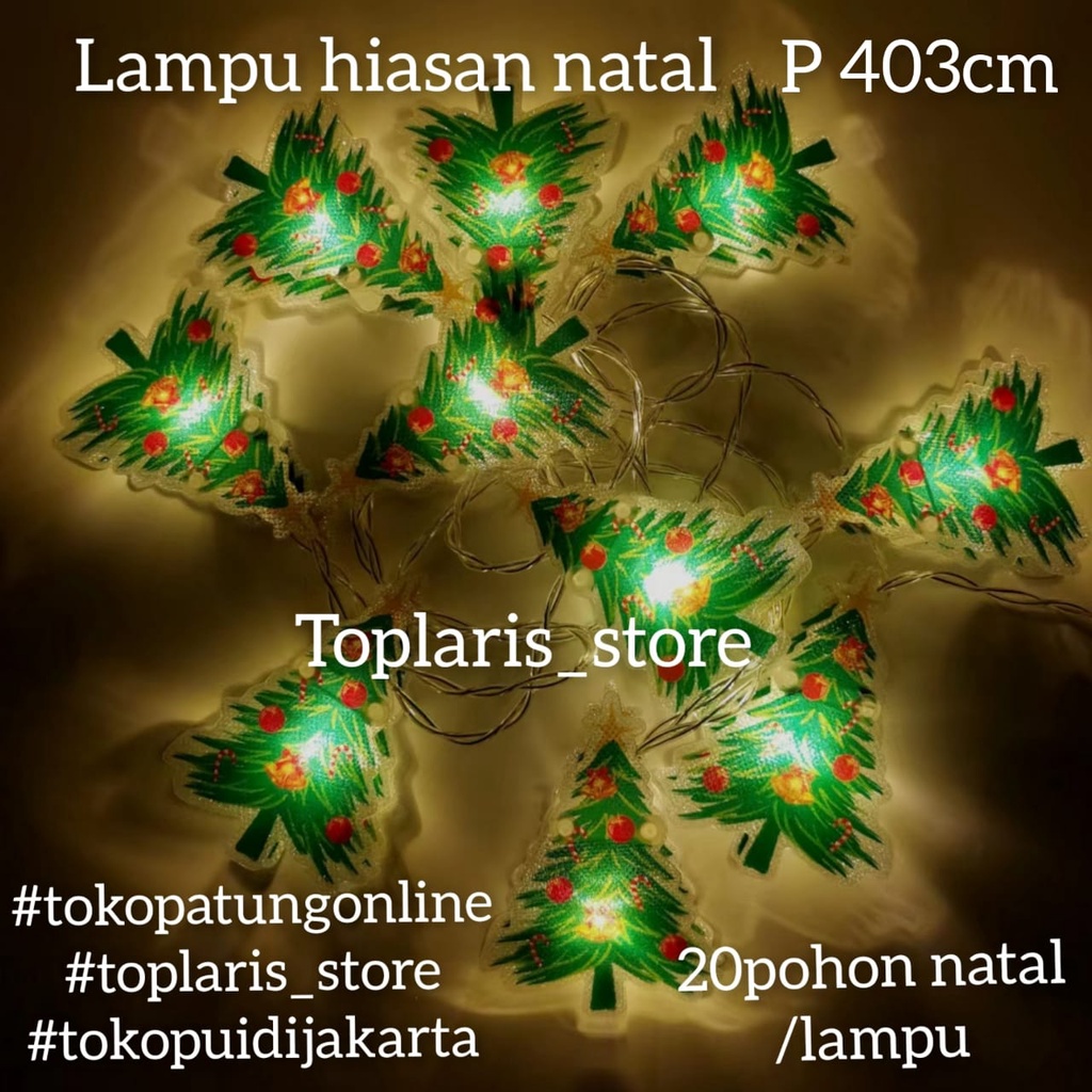 Lampu Natal LED Unik Lucu 022