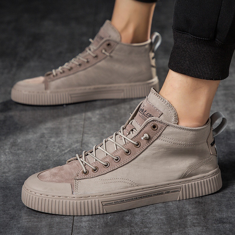 Parayu - Sepatu Sneaker Pria Import - Sepatu Pria Apricote Boot