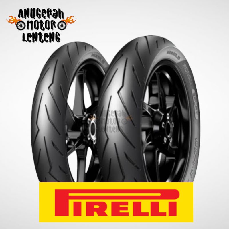 Ban Tubeless Pirelli Diablo Rosso Sport 100/80-14 100 80 14