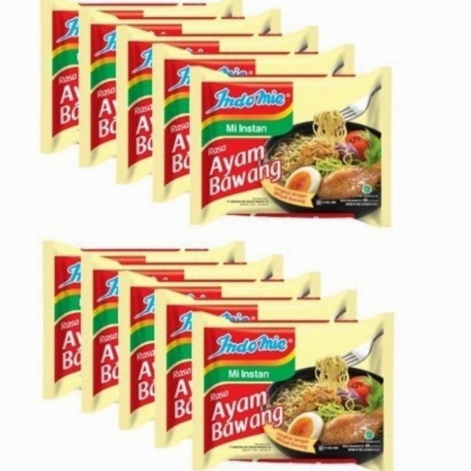 

Indomie Rasa Ayam Bawang 1 Bungkus / Pcs