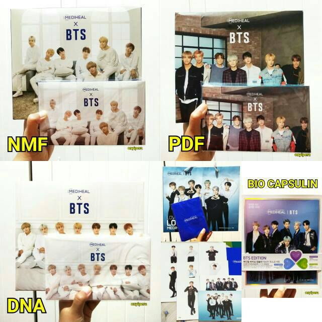 MEDIHEAL X BTS POSTCARD SET