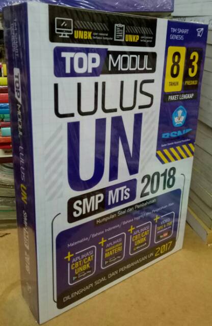 Soal Top Modul Lulus UN SMP.MTs 2018-1