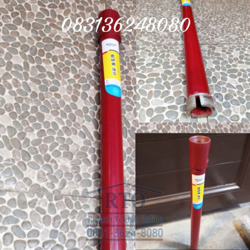 Mata Bor Coring 2.5 Inch Mata Coring Untuk Melubangi Beton Aspal Batu Dll