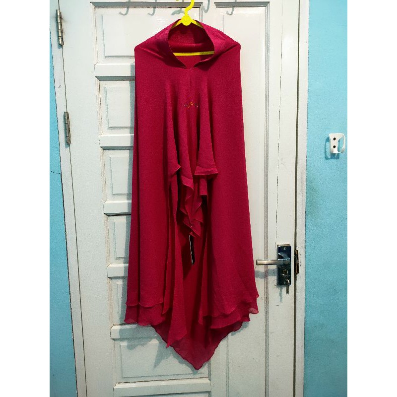 Sale sisesa khimar short naomi pink