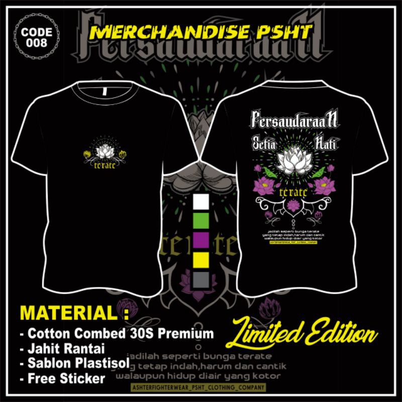 KAOS PSHT SABLON PLASTISOL
