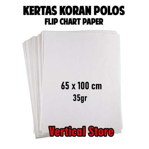 

Kertas Koran / Kertas Buram / Kertas Papan Tulis / Kertas Polos 35 gr