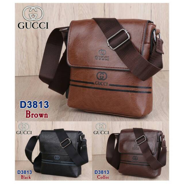 Tas Selempang Gucci pria D3813
