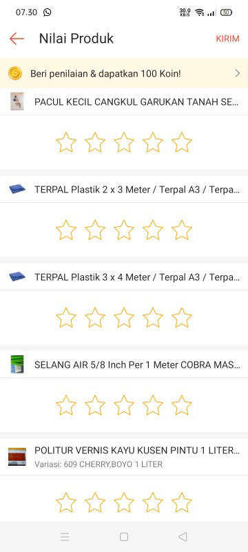 Terpal Plastik 2 X 3 Meter / Terpal A3 / Terpal Tutup Barang Tenda Warung