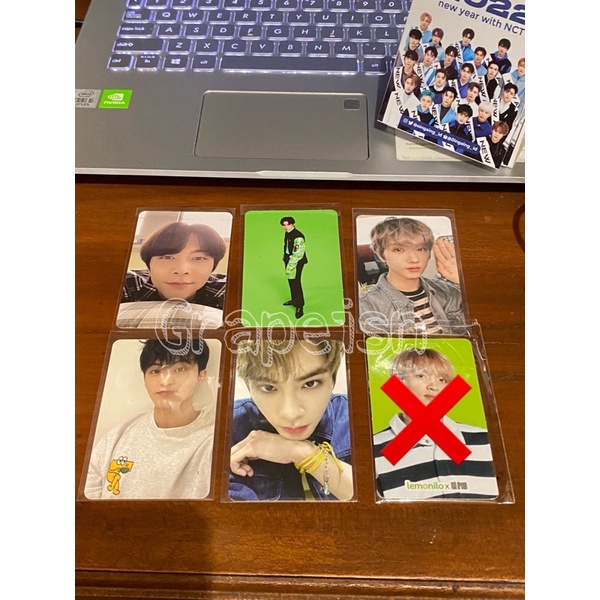 PC NCT Official / Johnny Sticker / Xiaojun Departure / Jisung Hot Sauce / Mark Dream Cafe / Taeyong 