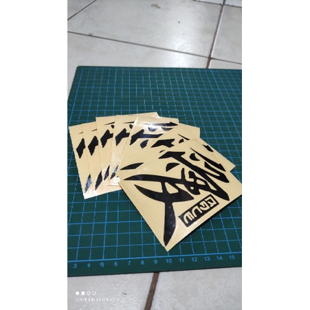 stiker kanji jepang cutting stiker motor