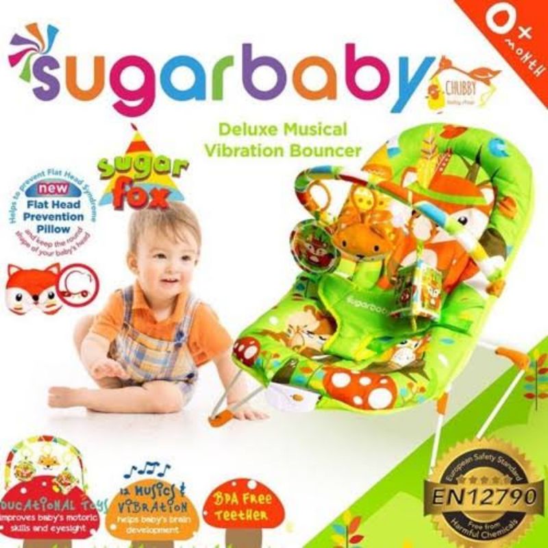 Sugar Baby Bouncher- Sugar Fox Green