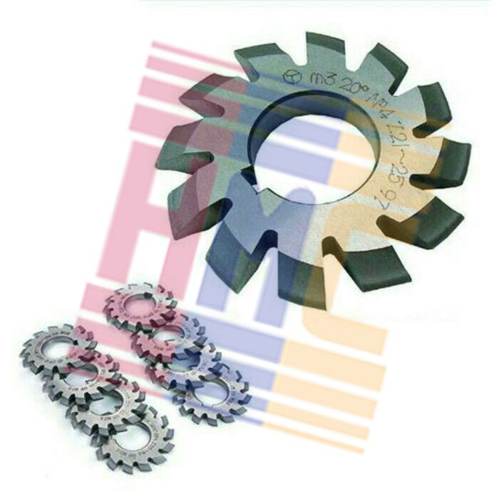 

Promo Gear Involute Cutter (Module) M1.25 Set No 1-8 Murah