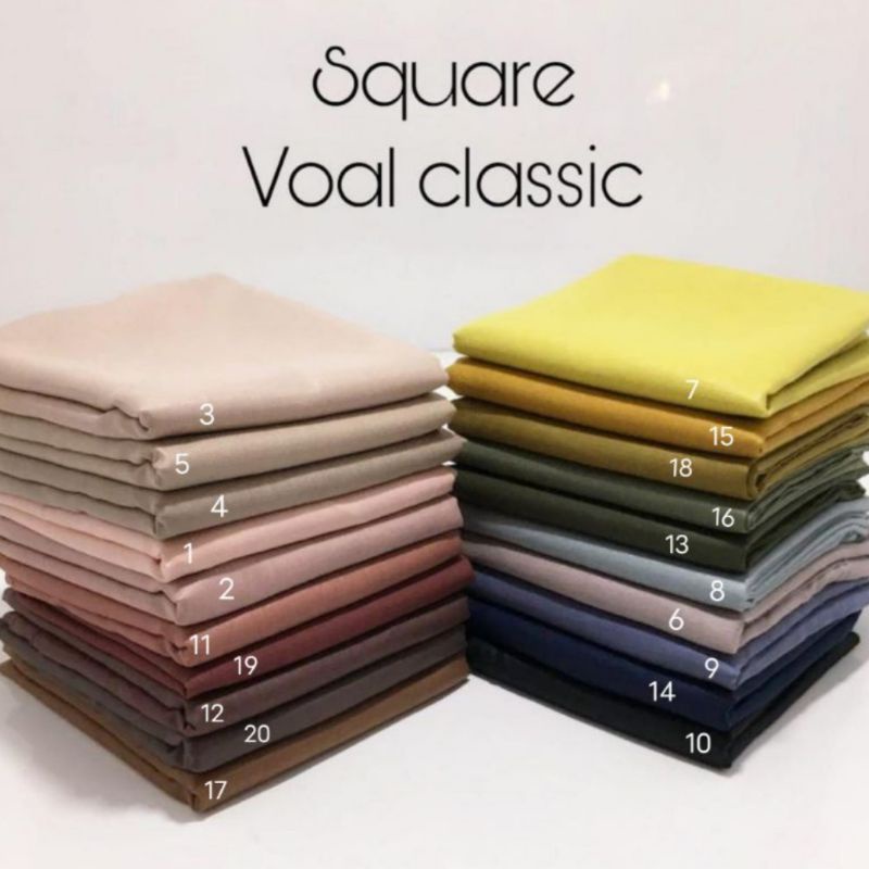 ALISHA Square Voal Classic