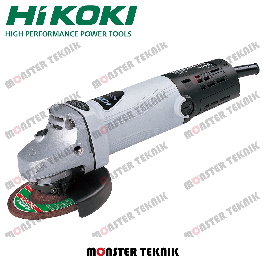 Gerinda tangan Hitachi 4” Disc Grinder 100mm 4in Hikoki PDA100M