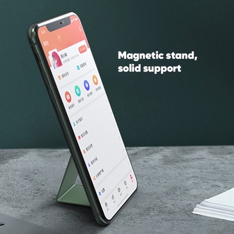 Magnetic Finger Grip 2 in 1 Stand Phone Holder Magnet Warna Warni Untuk Semua Jenis HP iPhone Android Samsung Xiaomi Vivo Oppo Multi Band