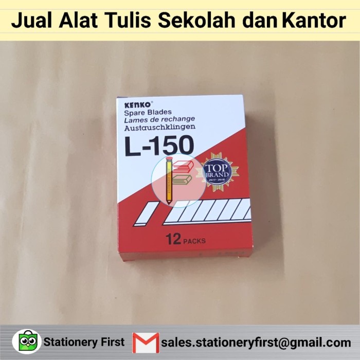 

Sale!!! Isi Pisau Cutter Kenko L-150 Besar Untuk Cutter L-500 Original Grosir Terbatas