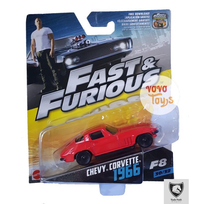 Mattel Chevy Corvette 1966 Fast Furious 8 By Eastern