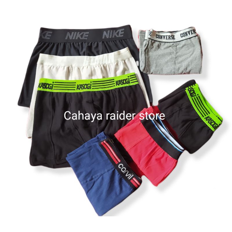 Craider-Celana Dalam Pria Boxer isi 5 pcs rendem