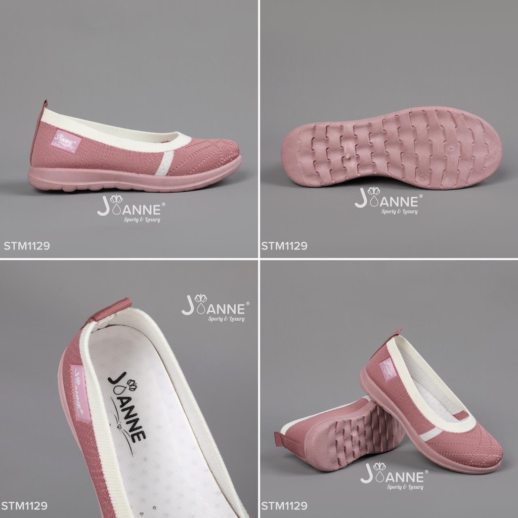 JOANNE FlyKnit Flat Shoes #STM1129 ORIGINAL