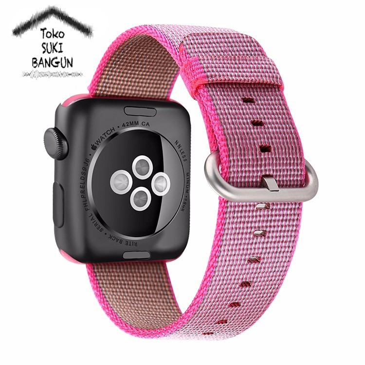 Strap Apple Watch Series Ultra 8 7 6 5 4 3 2 1 49mm 45mm 44mm 42mm TALI JAM WOVEN Nylon Canvas