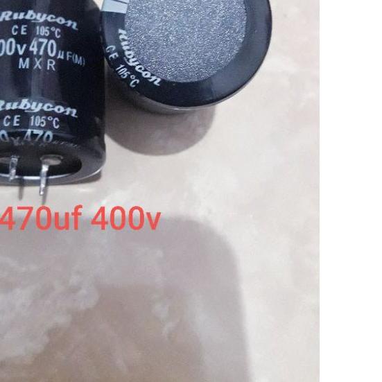 ➥ Elco 470uf 400v rubycon ⅍