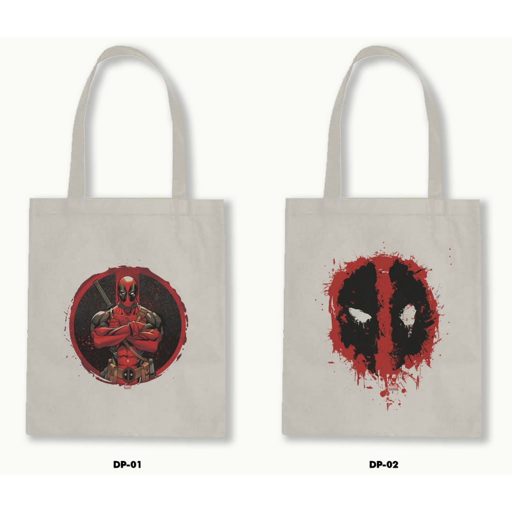 TOTE BAG BLACU - DEADPOOL