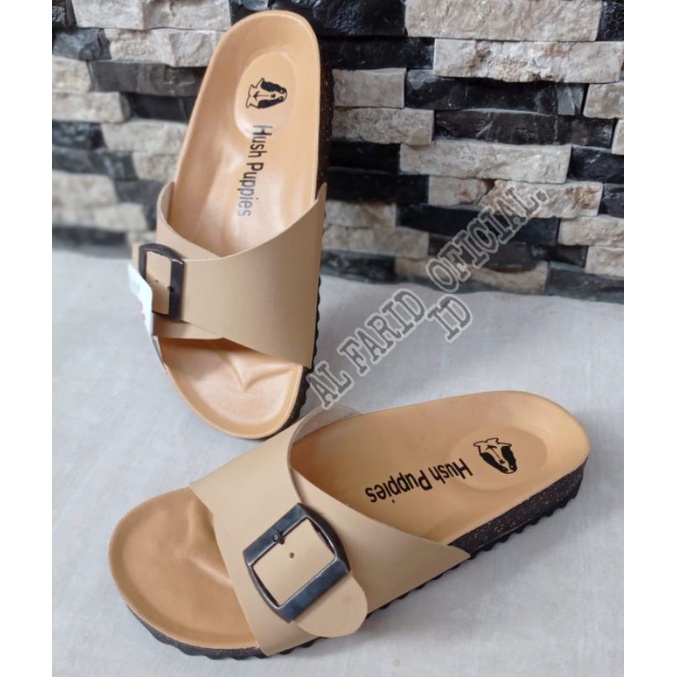 SANDAL SLIDE PUYUH WANITA KEKINIAN