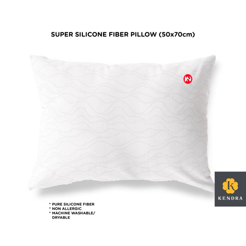 Bantal / Guling Tidur Merk Kendra - Bahan Super Silikon Grade AAA