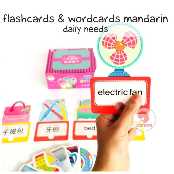 Zoetoys Flashcards Basic Mandarin | Flashcard Kartu Pintar Balita Termurah Animal Body Parts Children | Flash Card Alat Bantu Belajar | Mainan Edukasi Anak