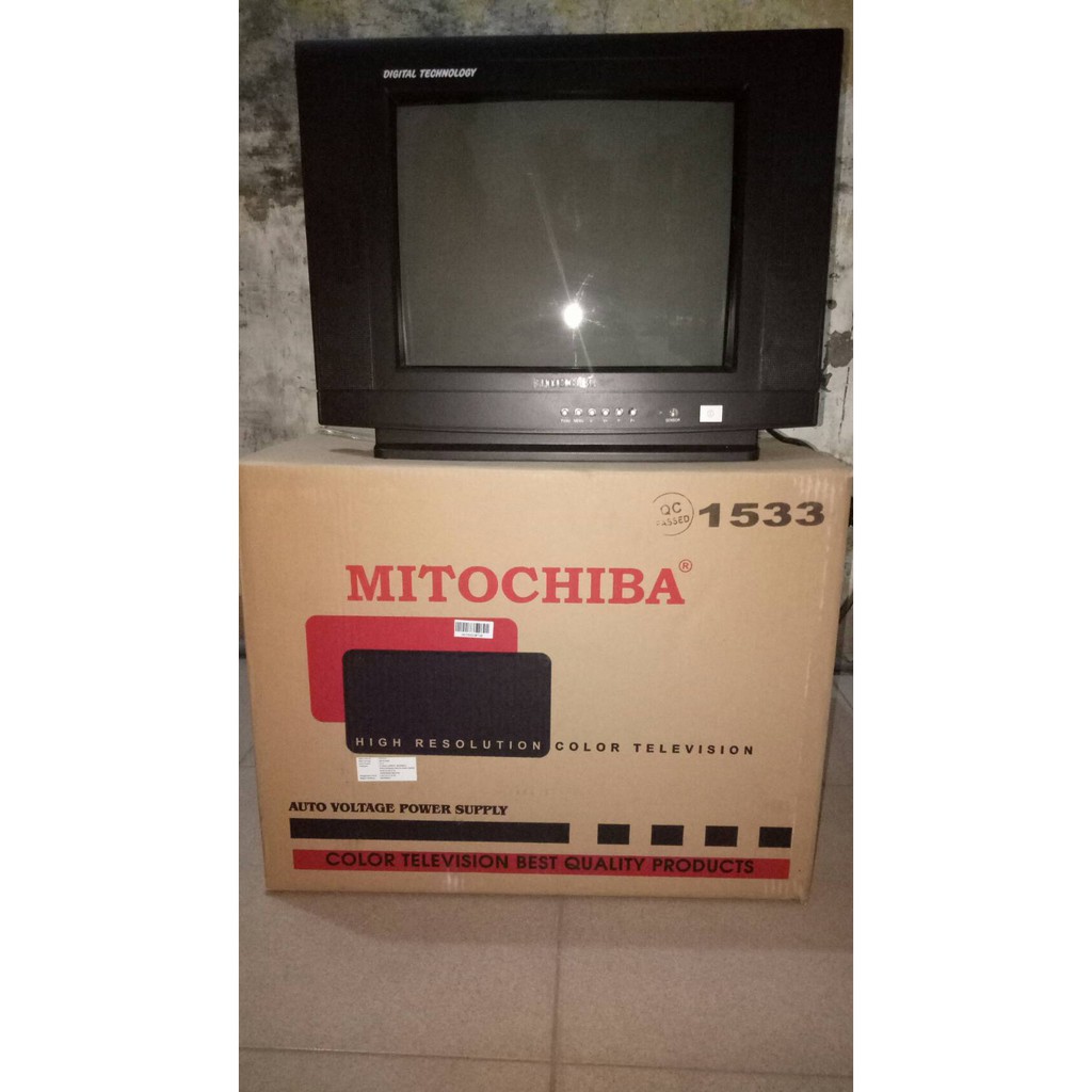 Medan Electronik TV Tabung 15" MITOCHIBA Cembung type 1533